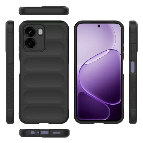 Techsuit - Magic Shield tok - Oppo A6x 4G / A6x 5G  / A6k 4G - Fekete
