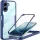 Techsuit - ColorVerse 360 tok kijelzővédővel - Oppo A6x 4G / A6x 5G / A6k 4G - Kék