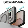Techsuit - HaloFrost II MagSafe tok - Nothing Phone (4a) - Fekete