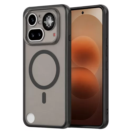 Techsuit - HaloFrost II MagSafe tok - Nothing Phone (4a) Pro - Fekete