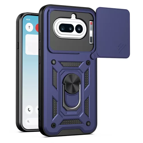 Techsuit - CamShield ütésálló tok - Nothing Phone (4a) - Kék