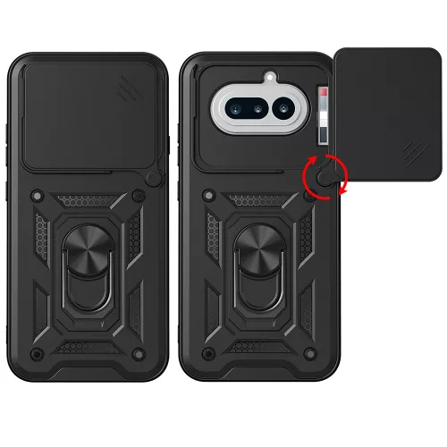 Techsuit - CamShield ütésálló tok - Nothing Phone (4a) - Kék