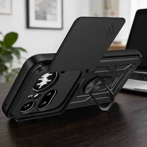 Techsuit - CamShield ütésálló tok - Nothing Phone (4a) Pro - Fekete