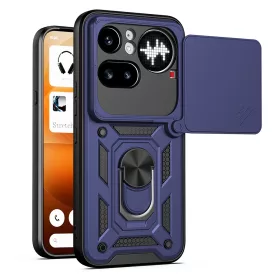   Techsuit - CamShield ütésálló tok - Nothing Phone (4a) Pro - Kék