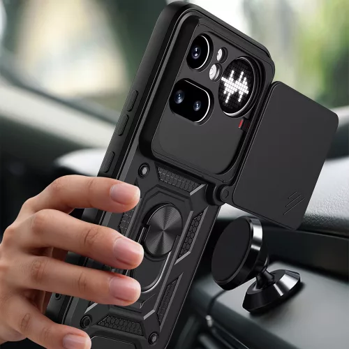 Techsuit - CamShield ütésálló tok - Nothing Phone (4a) Pro - Kék