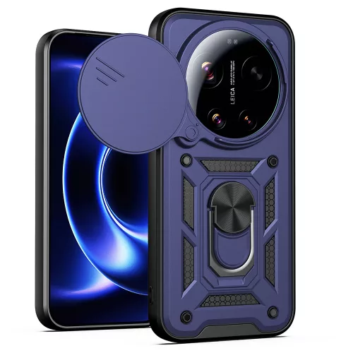 Techsuit - Camshield ütésálló tok - Xiaomi 17 Ultra - Kék
