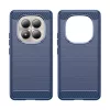 Techsuit - Carbon szilikon tok - Xiaomi Redmi Note 15 Pro 4G - Kék