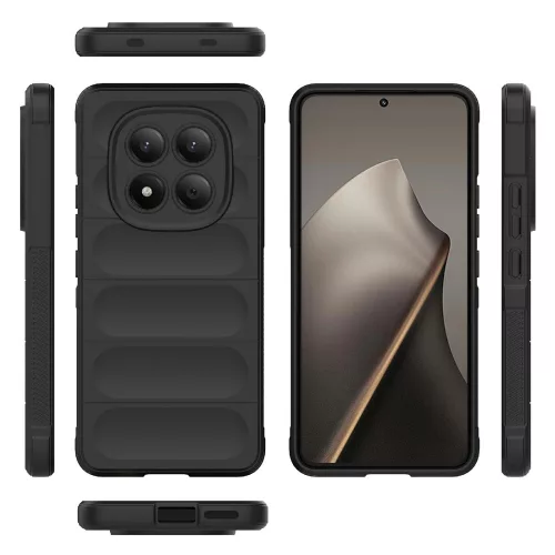 Techsuit - Magic Shield tok - Xiaomi Redmi Note 15 Pro 4G - Fekete