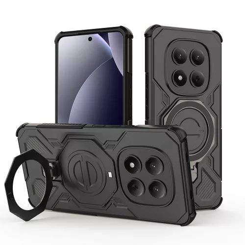 Techsuit - Carbon Shield PRO ütésálló tok - Xiaomi Redmi Note 15 Pro 4G - Fekete