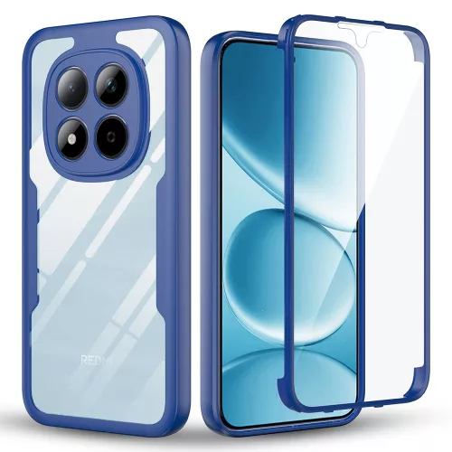 Techsuit - ColorVerse 360 tok kijelzővédővel - Xiaomi Redmi Note 15 Pro 4G - Kék