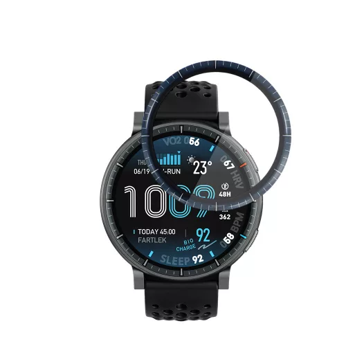 Techsuit - Nano Flex (2 pack) - Amazfit Active Max - Black