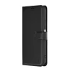 Techsuit - Leather Folio kinyitható tok - Oppo A6 4G - Fekete