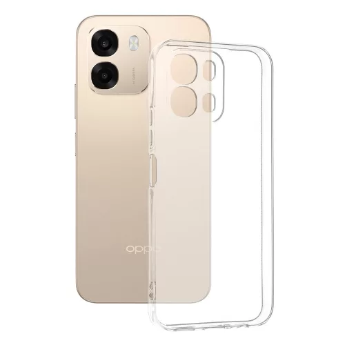 Techsuit - Clear Silicone - Oppo A6 4G - Transparent