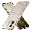 Techsuit - Shockproof Átlátszó Ütésálló Szilikon tok - Oppo A6 4G - Átlátszó