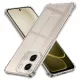 Techsuit - Shockproof Átlátszó Ütésálló Szilikon tok - Oppo A6 4G - Átlátszó