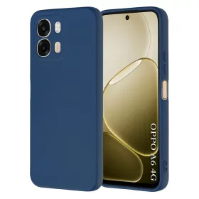 Techsuit - SoftFlex szilikon tok - Oppo A6 4G - Sötétkék