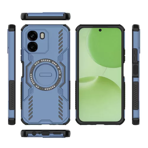 Techsuit - ArmorMag ütésálló tok - Oppo A6 4G - Kék
