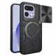 Techsuit - CamGuard Pro tok ütésálló tok - Realme 16 Pro - Fekete