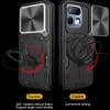 Techsuit - CamGuard Pro tok ütésálló tok - Realme 16 Pro - Fekete