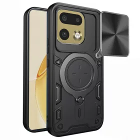   Techsuit - CamGuard Pro tok ütésálló tok - Realme 16 Pro+ - Fekete