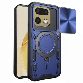  Techsuit - CamGuard Pro tok ütésálló tok - Realme 16 Pro+ - Kék
