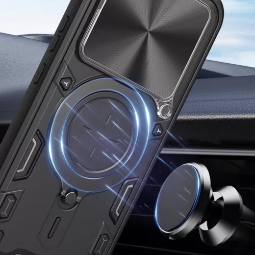 Techsuit - CamGuard Pro tok ütésálló tok - Realme 16 Pro+ - Kék