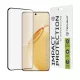 Techsuit - 111D Full Cover / Full Glue 3D hajltott kijelzőre üvegfólia - Realme 16 Pro+ - Fekete