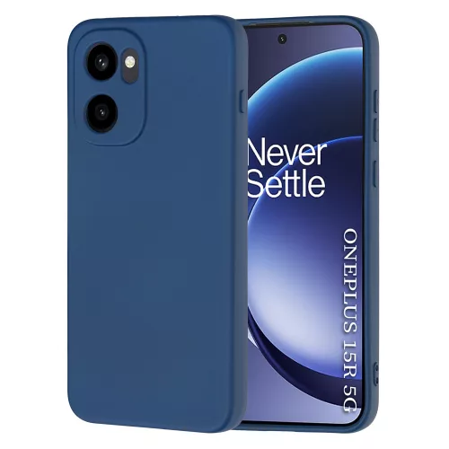 Techsuit - SoftFlex szilikon tok - OnePlus 15R - Sötétkék