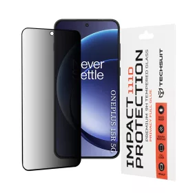  Techsuit - 111D Privacy betekintésgátló üvegfólia - OnePlus 15R - Fekete