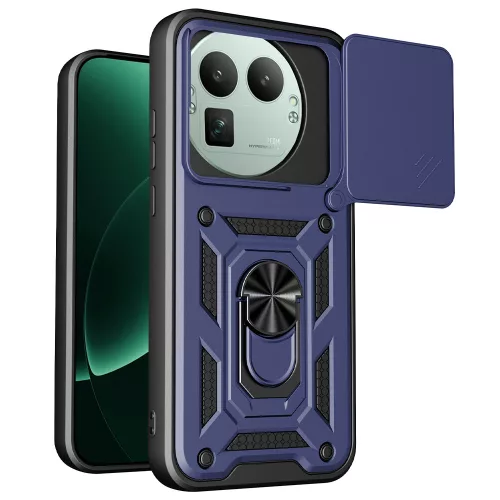 Techsuit - CamShield ütésálló tok - Realme GT 8 Pro - Kék