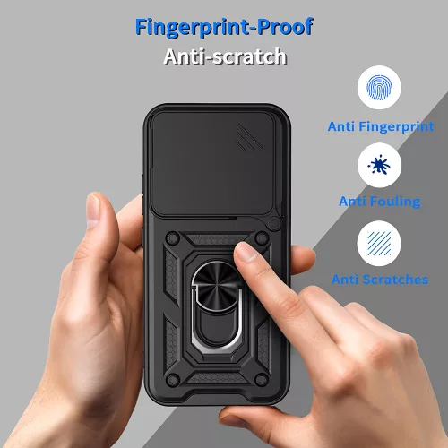 Techsuit - CamShield ütésálló tok - Realme GT 8 Pro - Kék