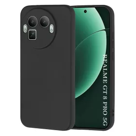   Techsuit - SoftFlex [Round Camera Cutout] - Realme GT 8 Pro - Black