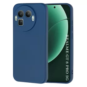  Techsuit - SoftFlex [Round Camera Cutout] - Realme GT 8 Pro - Navy Blue