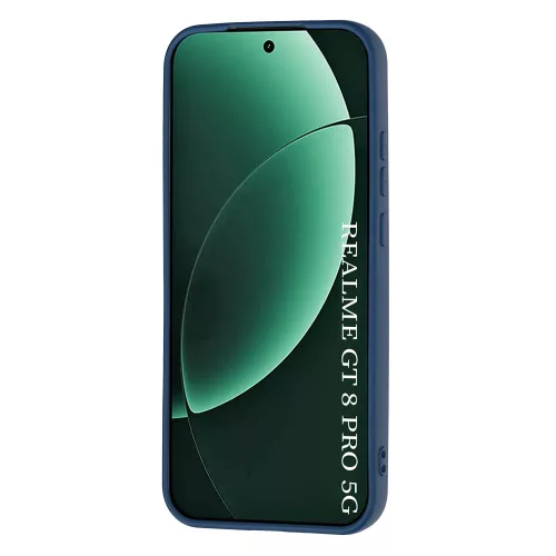 Techsuit - SoftFlex [Round Camera Cutout] - Realme GT 8 Pro - Navy Blue