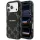 Karl Lagerfeld - Leather KL Monogram Logo MagSafe (KLHMP17L5PGKLMCK) - iPhone 17 Pro - Black