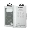 Karl Lagerfeld - Leather KL Monogram Logo MagSafe (KLHMP17L5PGKLMCK) - iPhone 17 Pro - Black