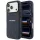 Karl Lagerfeld - Leather KL Monogram Logo MagSafe (KLHMP17L5PGKLMCB) - iPhone 17 Pro - Blue