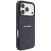 Karl Lagerfeld - Leather KL Monogram Logo MagSafe (KLHMP17L5PGKLMCB) - iPhone 17 Pro - Blue