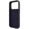 Karl Lagerfeld - Leather KL Monogram Logo MagSafe (KLHMP17L5PGKLMCB) - iPhone 17 Pro - Blue