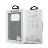 Karl Lagerfeld - Leather KL Monogram Logo MagSafe (KLHMP17L5PGKLMCB) - iPhone 17 Pro - Blue