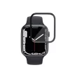 Techsuit - Nano Flex (2 pack) - Apple Watch 7 / 8 / 9 45mm - Black