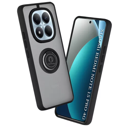 Techsuit - Glinth - Xiaomi Redmi Note 15 Pro 4G - Fekete