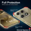 Techsuit - Shockproof Átlátszó Ütésálló Szilikon tok - Motorola Signature - Átlátszó