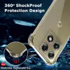 Techsuit - Shockproof Átlátszó Ütésálló Szilikon tok - Motorola Signature - Átlátszó