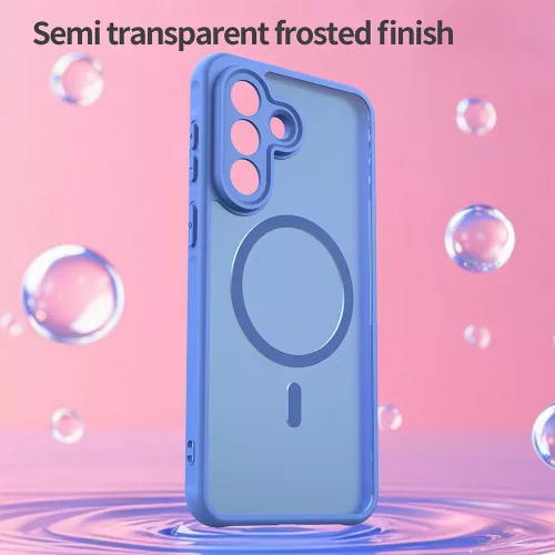 Techsuit - HaloFrost II MagSafe tok - Samsung Galaxy A56 5G - Világoskék
