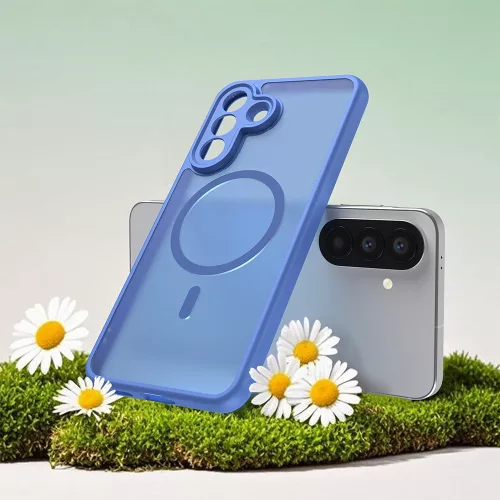 Techsuit - HaloFrost II MagSafe tok - Samsung Galaxy A56 5G - Világoskék