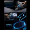 Lisen - Autós tartó vezeték nélküli töltéssel (YL0225070006) - Mágneses Szellőzőrácsra & Smooth Surface, Univerzális, 15W - Black