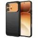 Techsuit - Carbon Silicone - Honor 600 / 600 Pro - Black