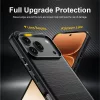 Techsuit - Carbon Silicone - Honor 600 / 600 Pro - Black