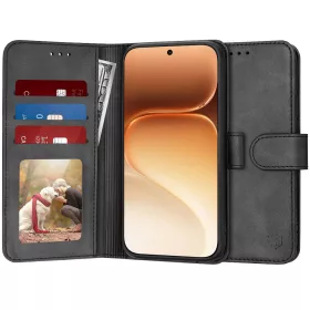 Techsuit - Diary Book - Honor 600 - Black